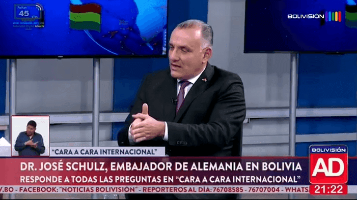 Fotografía de Entrevista exclusiva con el embajador de Alemania en Bolivia