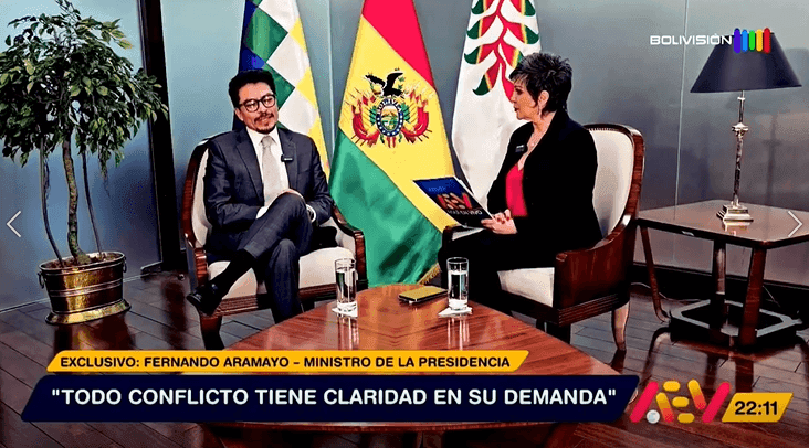 Fotografía de Fernando Aramayo y la posición del Gobierno: combustibles, "Cerimedo-Beller y el estado de excepción
