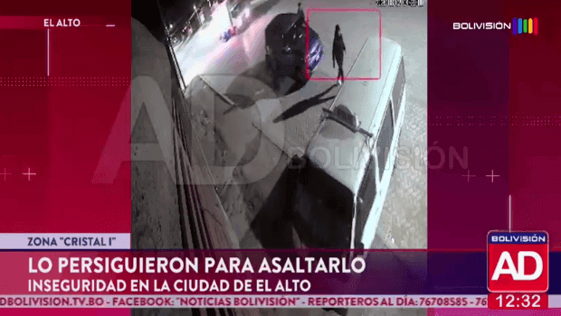 Fotografía de Delincuentes persiguieron y asaltaron a un hombre en la puerta de su casa en El Alto