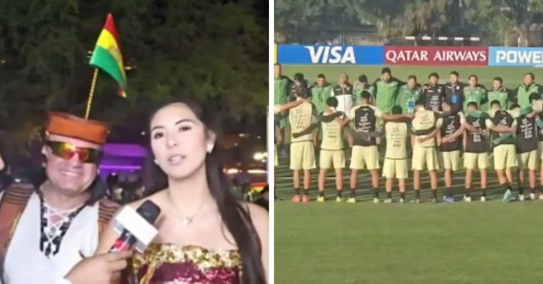 Fotografía de Banderazo boliviano en Monterrey rumbo al duelo decisivo ante Irak