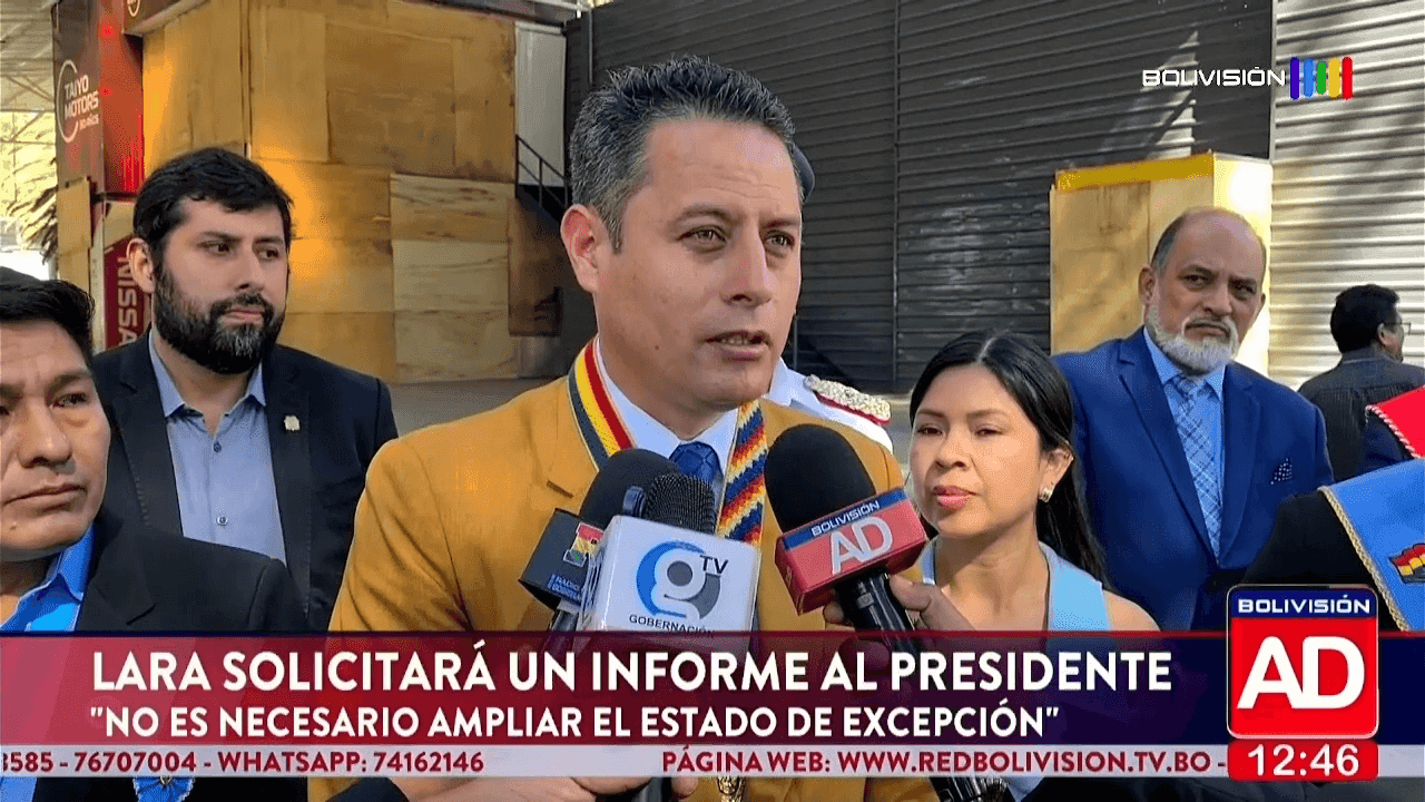 Fotografía de Lara cuestiona la posible ampliación del estado de excepción