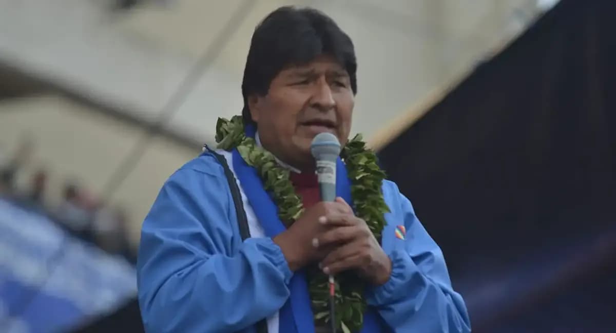 Fotografía de Evo Morales cuestionó la ampliación del estado de excepción y denunció un supuesto incumplimiento del procedimiento