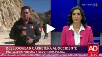 Fotografía de Habilitan la ruta de Cochabamba hacia el occidente tras el retiro de bloqueos