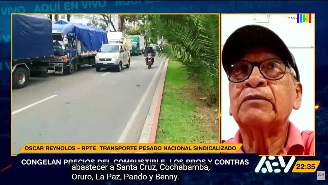 Fotografía de Transporte pesado denuncia filas de hasta tres días para cargar combustible y cuestiona al Gobierno