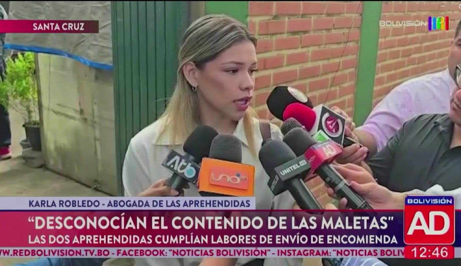 Fotografía de ¿Cúal era el destino de las armas halladas en Viru Viru? identifican al propietario de las maletas