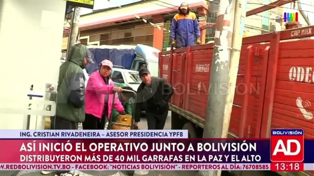 ¿Dónde terminan las garrafas? Camiones salen, pero el gas no llega a las zonas