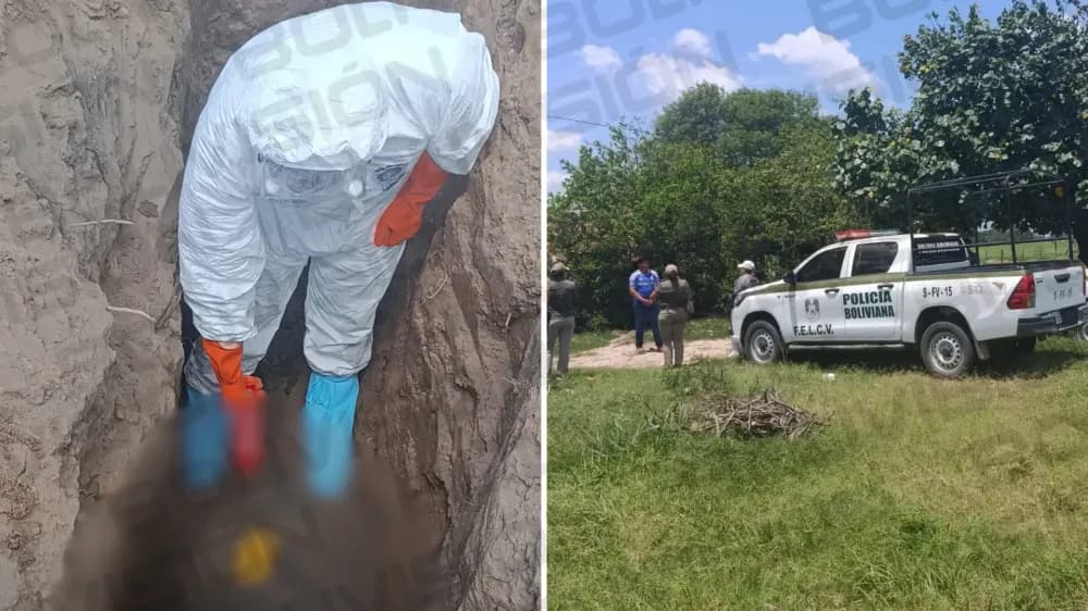 La víctima, de 33 años, fue encontrada enterrada en una propiedad ganadera en Okinawa. 