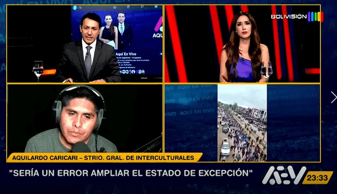 Interculturales anunciaron bloqueos y marchas en rechazo al DS 5676