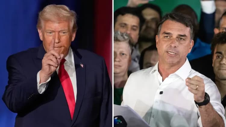 Estados Unidos le abriría las puertas a Flávio Bolsonaro mientras Brasil investiga su paradero