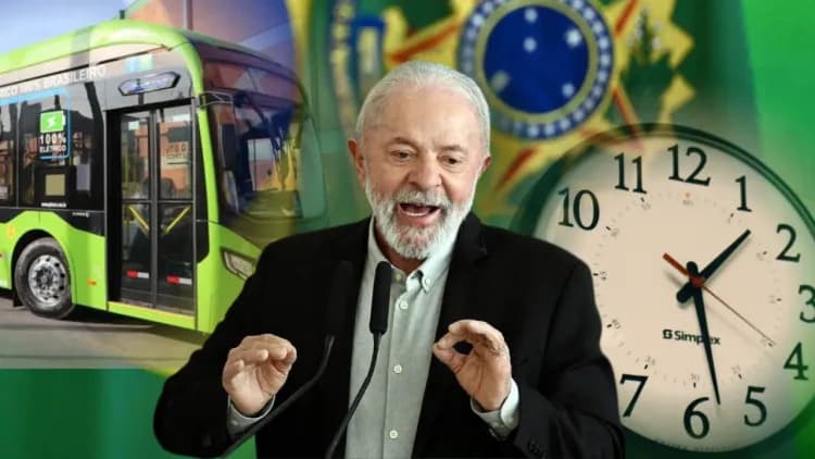 Lula propone transporte público gratis y defiende la jornada laboral de 40 horas en Brasil