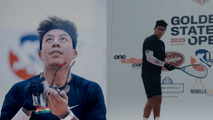 Conrrado Moscoso hace historia: ¡tricampeón del ráquetbol en Estados Unidos!