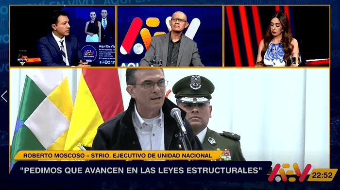 Fotografía de Unidad Nacional pidió “un giro” al Gobierno y ofreció apoyo para impulsar soluciones