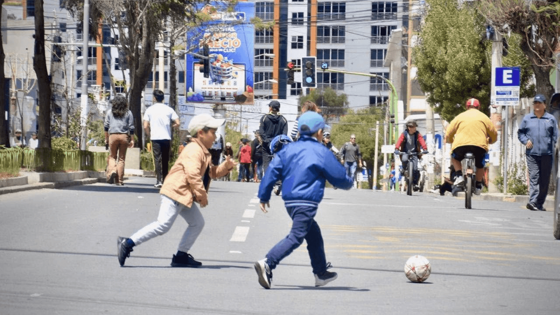 Fotografía de La Paz se prepara para tomar las calles en el Día del Peatón