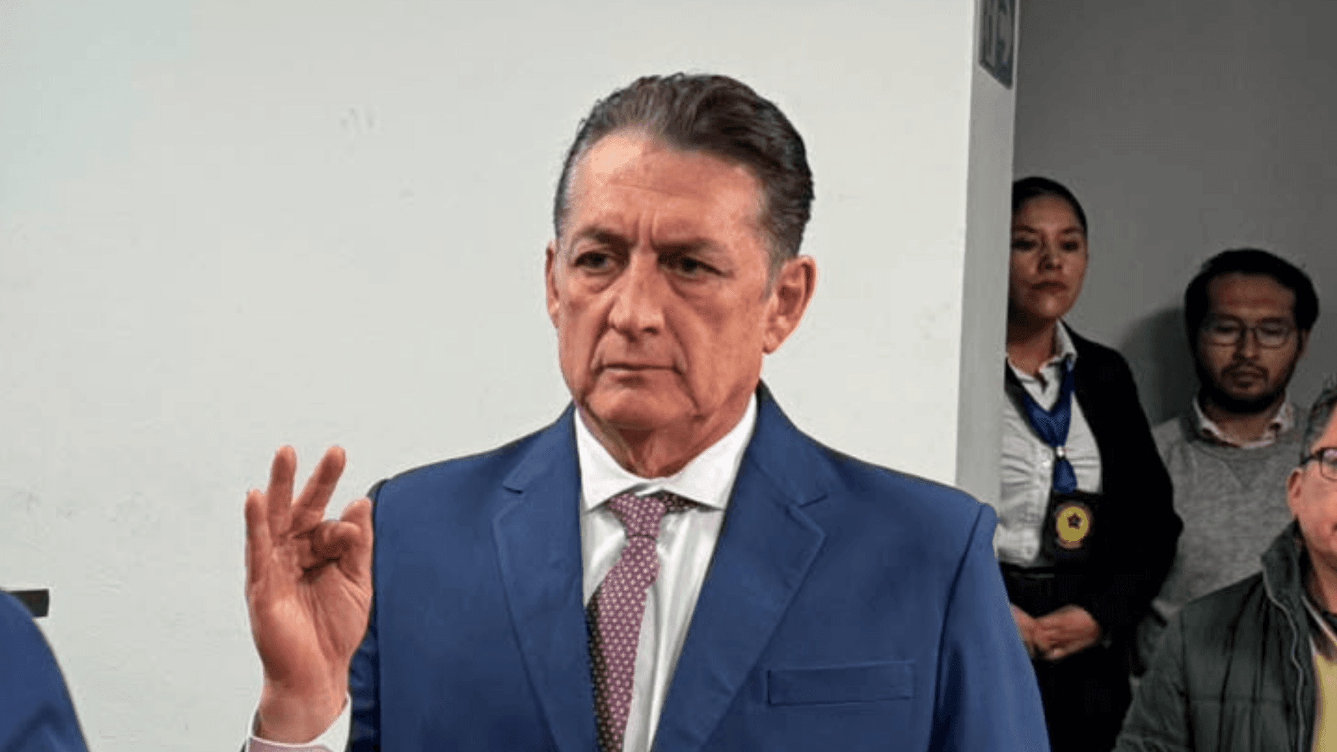 Fotografía de Roberto Rivero asume como nuevo viceministro de Defensa Civil