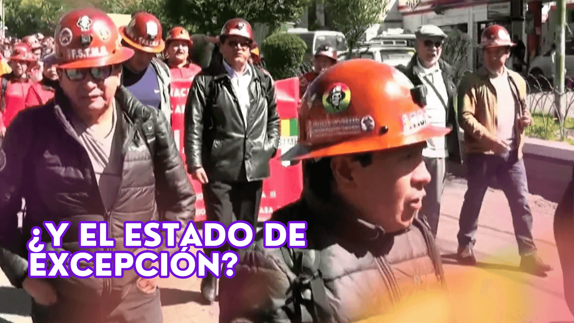 Fotografía de ¿Se pueden realizar marchas y bloqueos durante el Estado de Excepción? Esto dice la Constitución