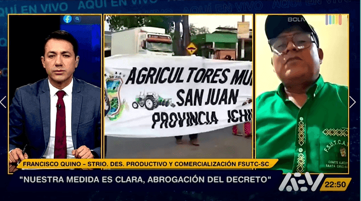 Fotografía de Productores dan ultimátum al Gobierno y exigen abrogar el DS 5676