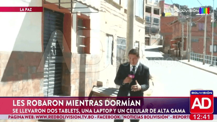 Fotografía de Robaron equipos valuados en más de Bs 60 mil en La Paz
