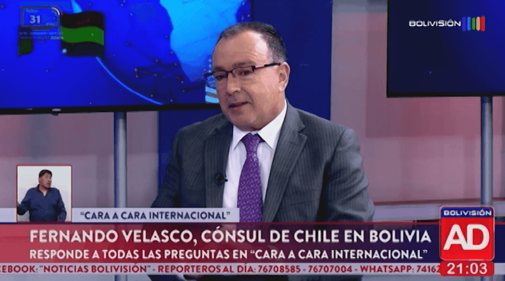 Fotografía de Entrevista exclusiva con el cónsul de Chile en Bolivia