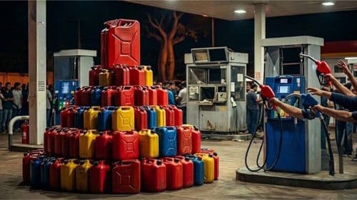 Cargaron 1.000 litros de combustible en 40 minutos: Precintan los vehículos y surtidor 