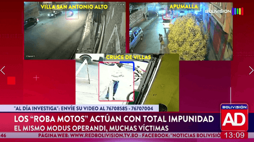 Robaron varias motocicletas en serie y vecinos denuncian falta de respuestas en La Paz