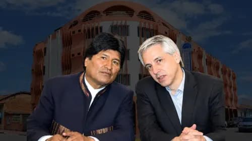 Abdón Porcel plantea investigar a evo morales y álvaro garcía linera por el caso hotel las américas