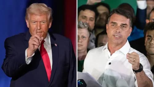Estados Unidos le abriría las puertas a Flávio Bolsonaro mientras Brasil investiga su paradero