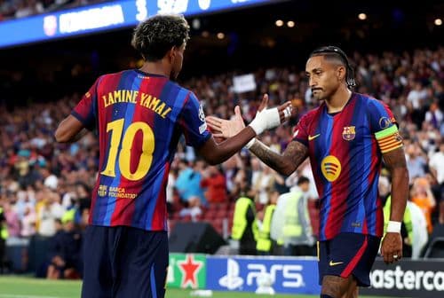 Barcelona arranca la Champions con goleada 5-1 al Feyenoord y un Raphinha imparable