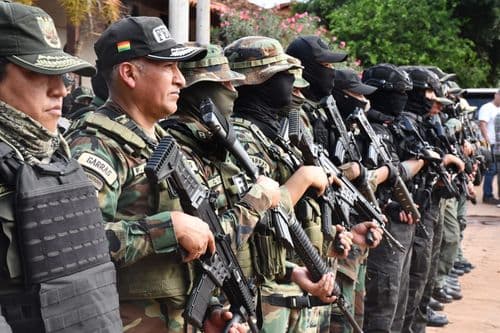 Militares reforzaron el control de carreteras ante anuncios de bloqueos por el diésel