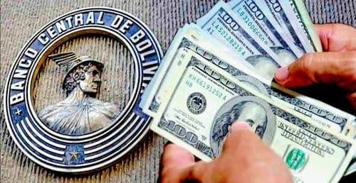BCB venderá $us 35 millones a bancos a Bs 12,10 por dólar