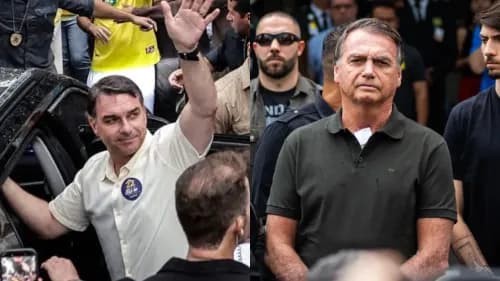 Flávio Bolsonaro llega a EE.UU. mientras Jair Bolsonaro cumple una condena de prisión