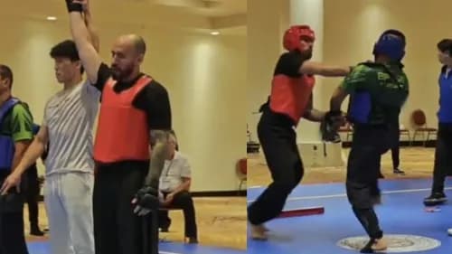 Bolivia destaca en el kung fu panamericano con Luis Suárez Zambrana