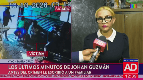 Minutos antes de ser asesinado, Johan Guzmán envió un mensaje pidiendo protección para su esposa e hija