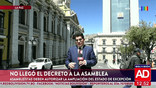 Estado de excepción: el decreto todavía no llega a la Asamblea