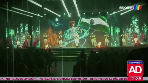 La nueva Reina del Carnaval 2027 visitó Bolivisión