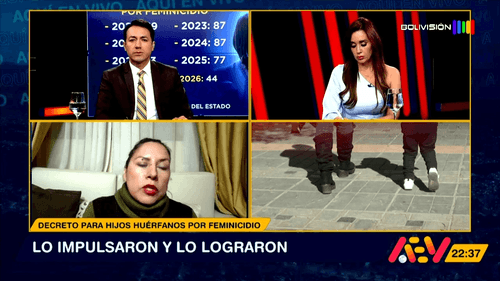 Feminicidio en Bolivia: 536 huérfanos y un bono mensual de Bs 660