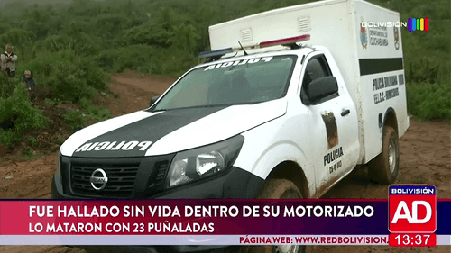 Hombre es hallado sin vida con 23 heridas de arma blanca en Cochabamba