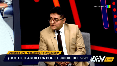 Johnny Aguilera y el juicio del 26J: su abogado habla en exclusiva con Bolivisión