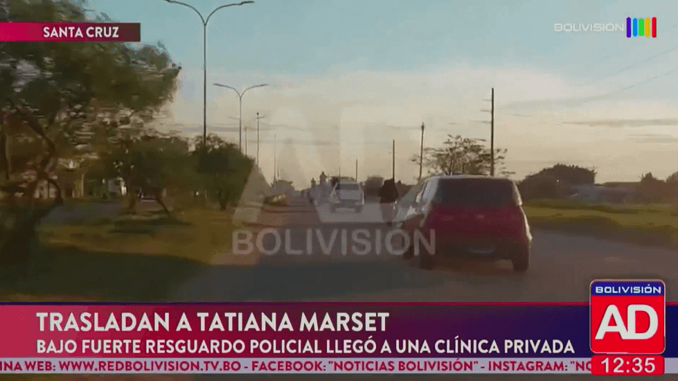 Fotografía de Trasladan a Tatiana Marset a una clínica bajo fuerte resguardo policial