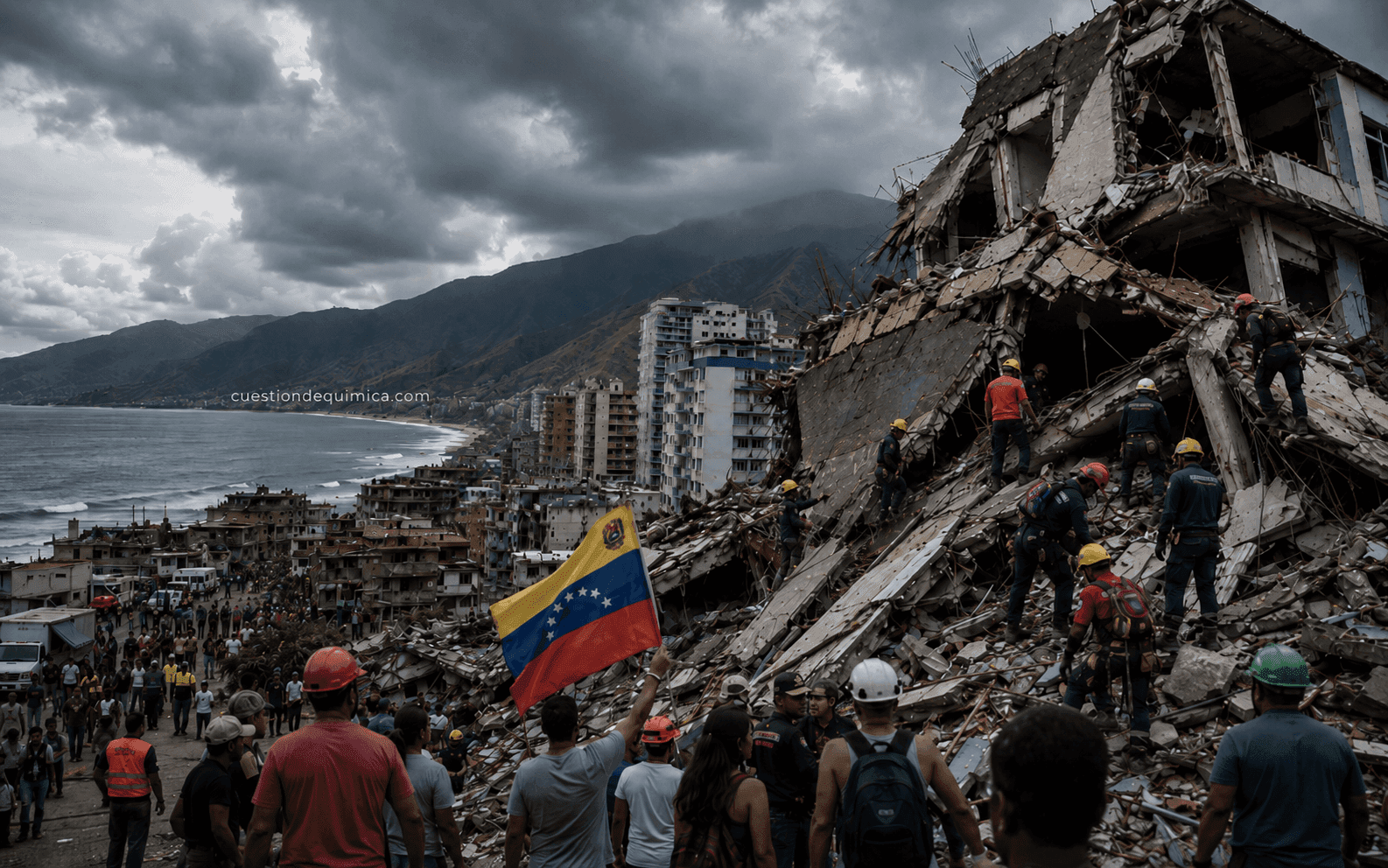 Fotografía de Venezuela recibe a más de 1.600 rescatistas internacionales tras devastador doble terremoto 