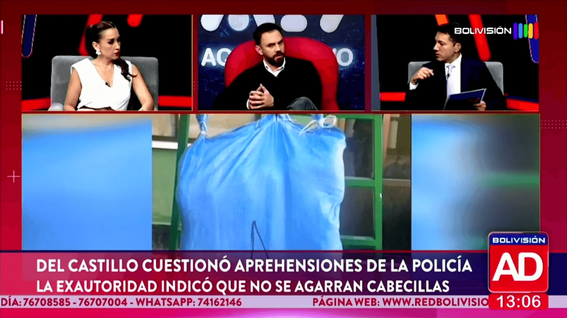 Fotografía de Del Castillo cuestionó las aprehensiones