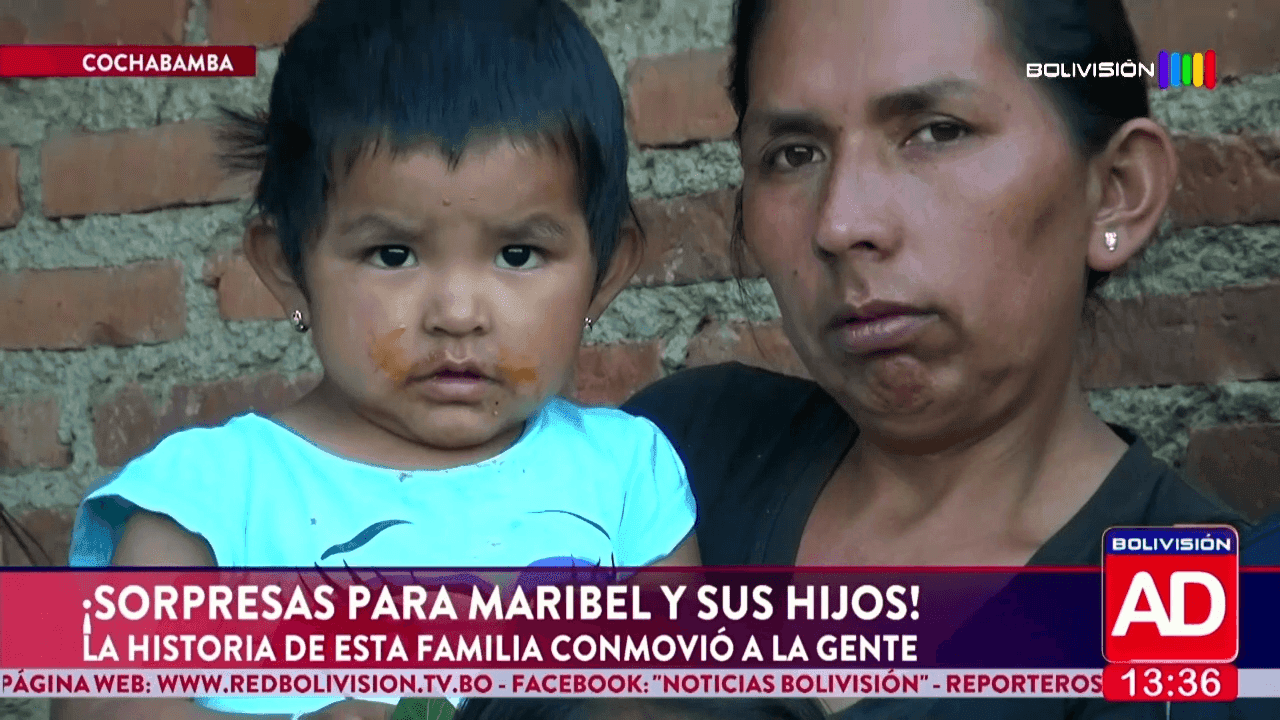 Fotografía de Sorpresas para Maribel y sus hijos: su historia conmovió a Cochabamba
