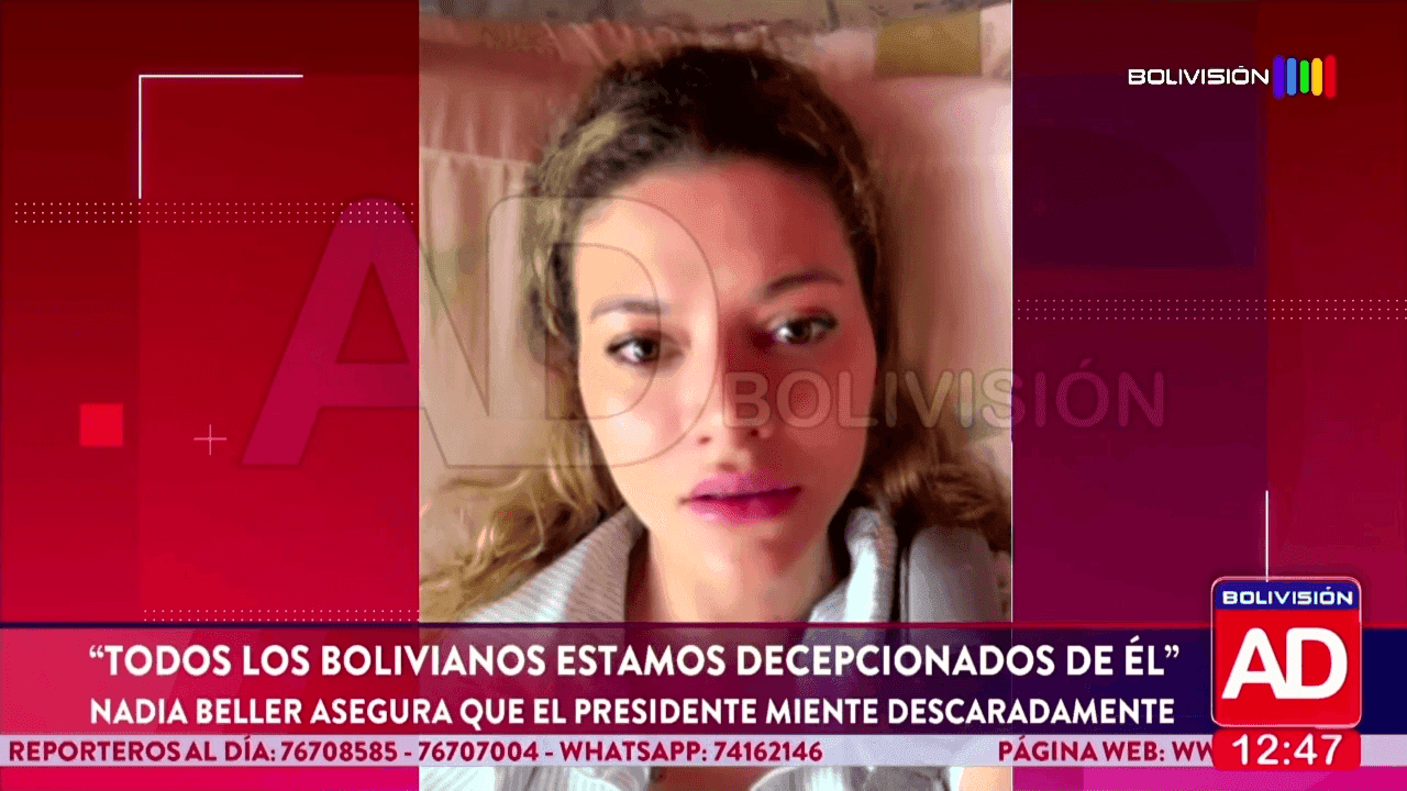 Fotografía de Todos los bolivianos estamos decepcionados de Paz”: Beller aseguró que el presidente miente