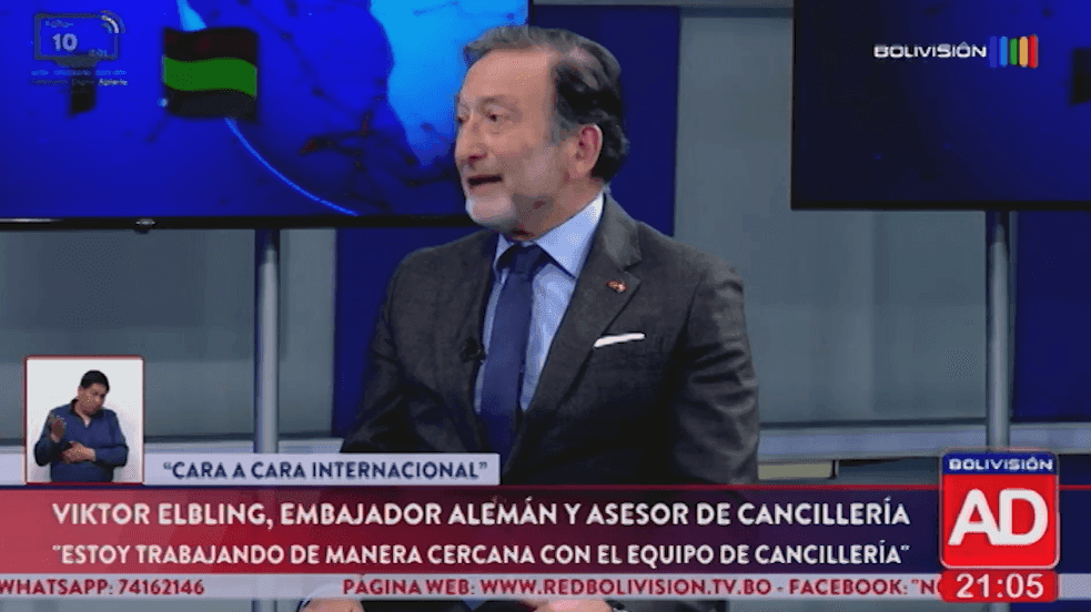 Fotografía de Entrevista exclusiva con el embajador de Alemania y asesor de cancillería