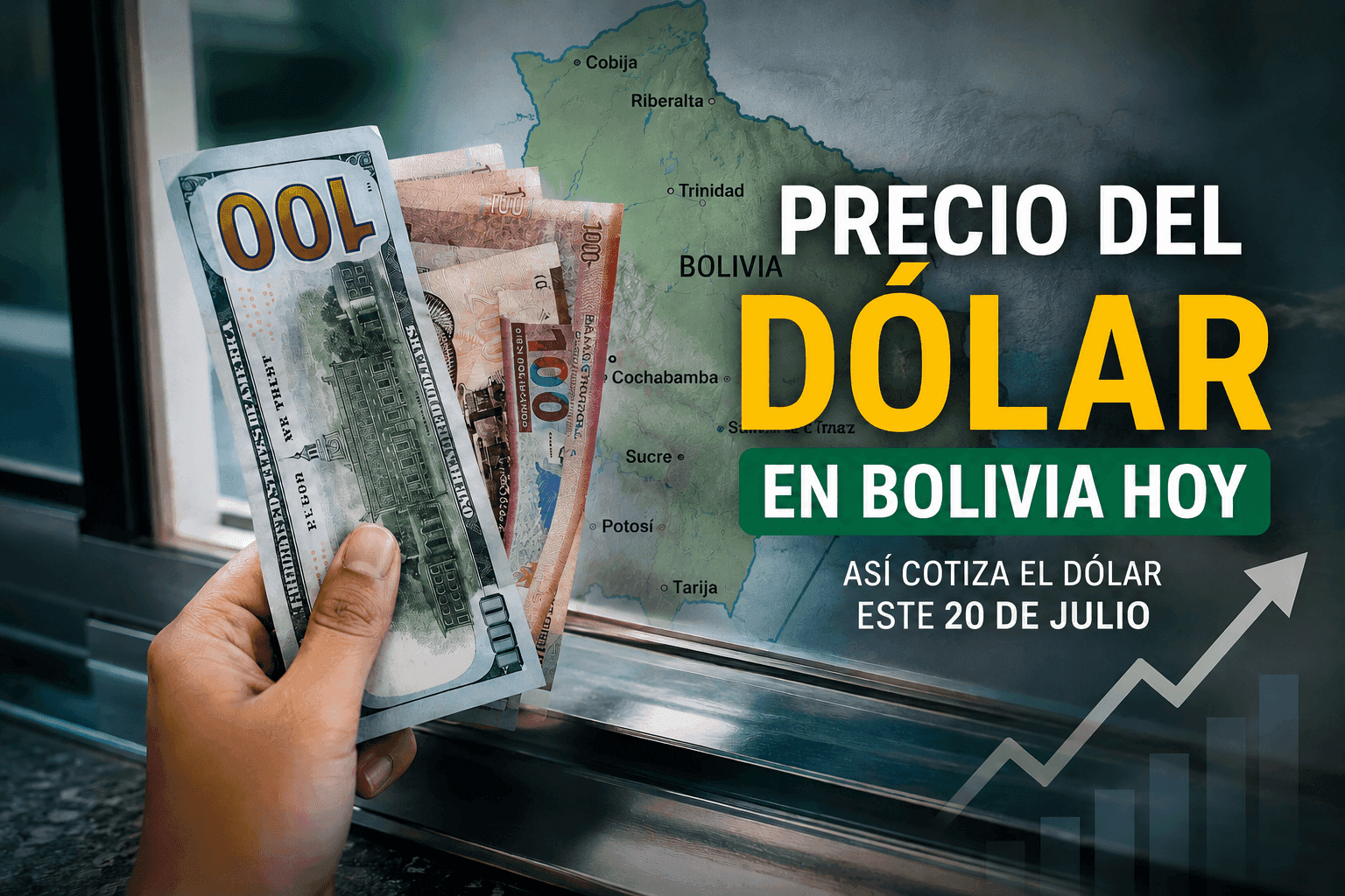Fotografía de Precio del dólar hoy en Bolivia: el tipo de cambio oficial referencial continúa en Bs 10,85