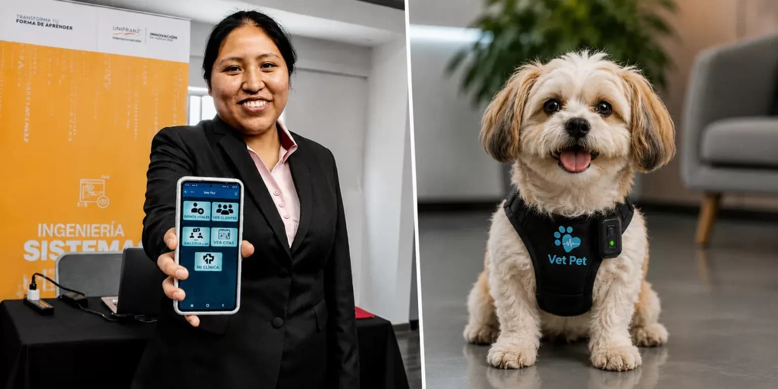 Fotografía de Estudiante de El Alto creó una app para monitorear los signos vitales de mascotas
