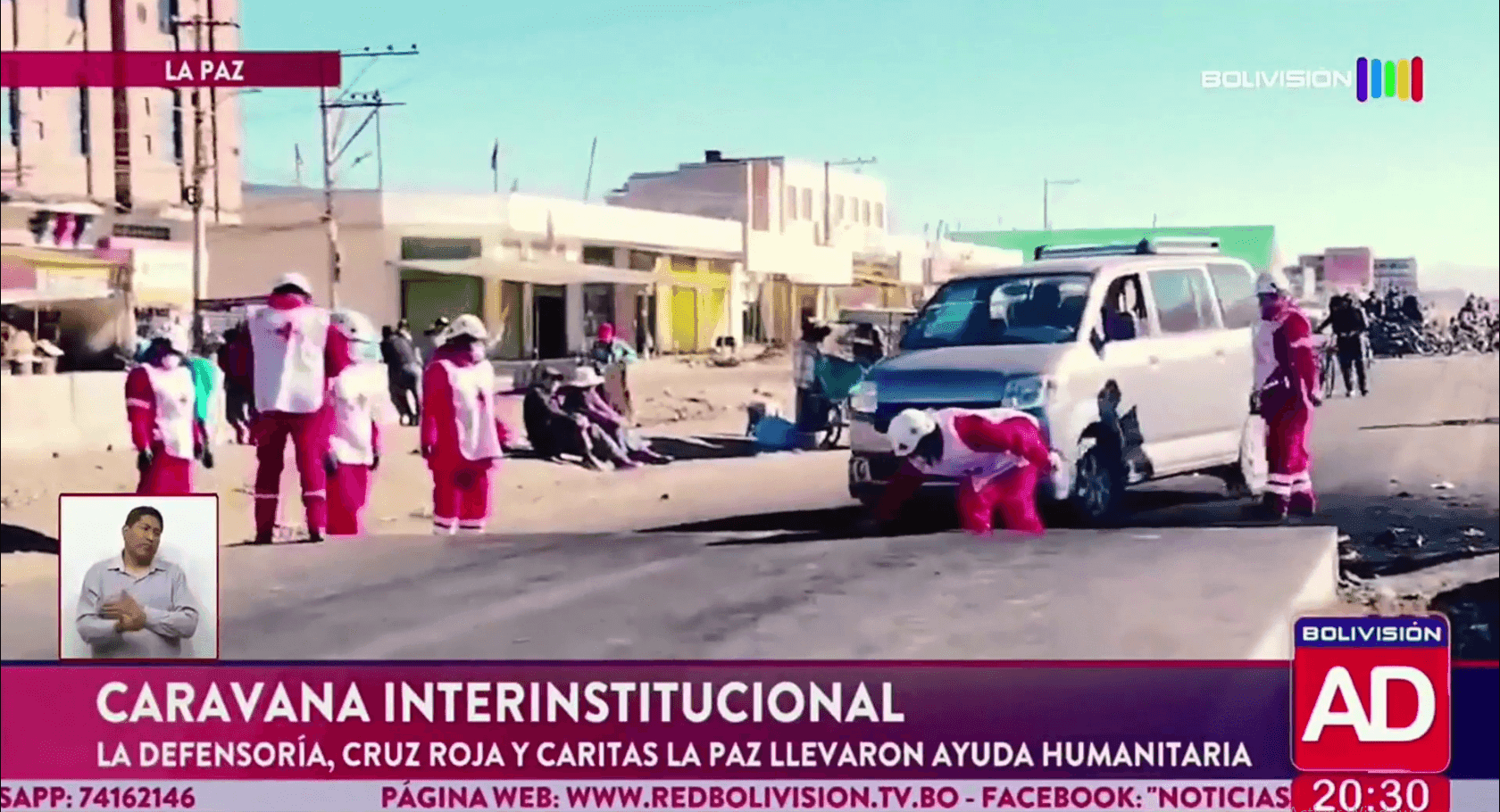 Fotografía de Caravana humanitaria lleva asistencia a más de 500 transportistas varados