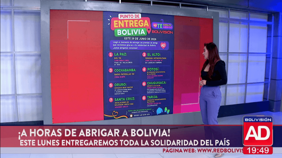 Fotografía de ¿Cuáles son los puntos de entrega de “Te Abrazo, Te Abrigo”?