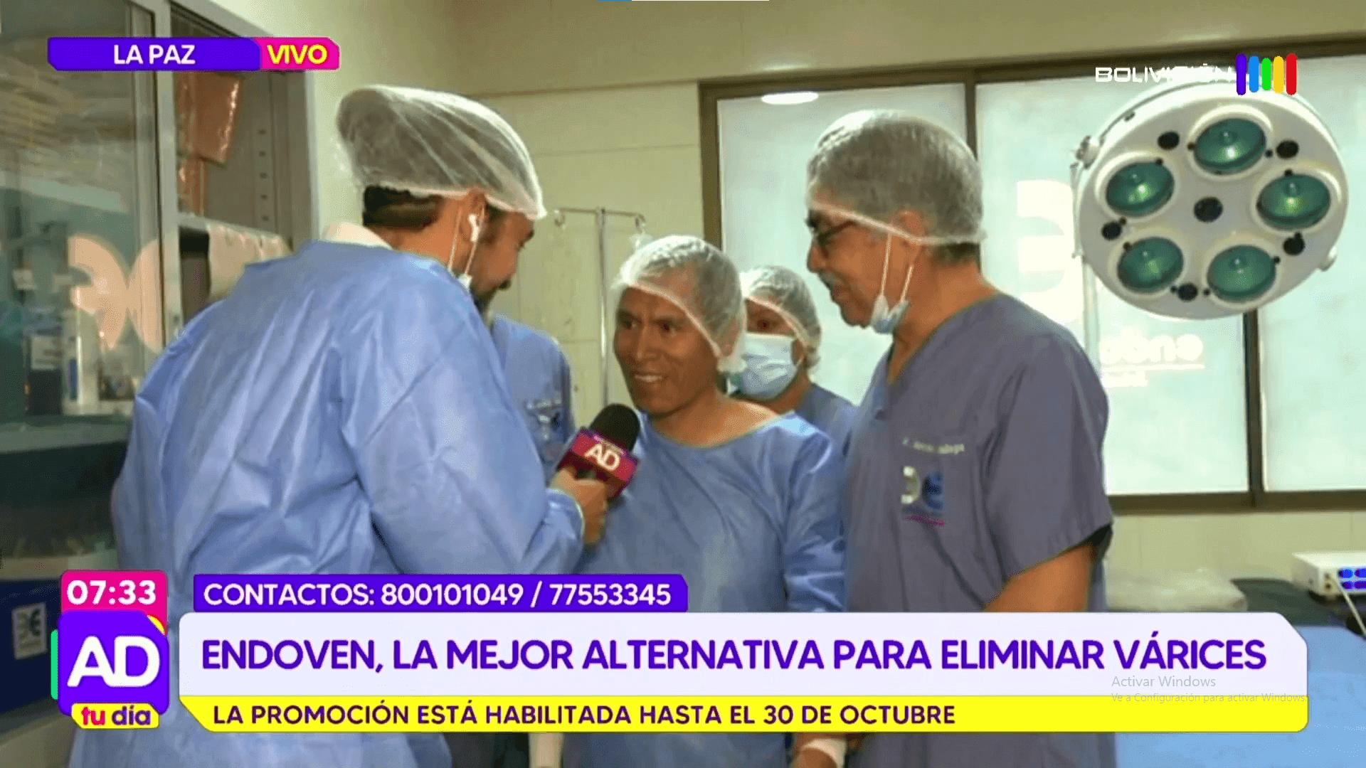Fotografía de Endoven realiza tratamiento a don Luis tras 11 años con várices