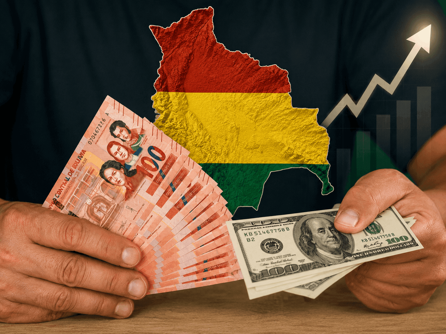 Fotografía de Dólar oficial en Bolivia sube a Bs 10,24 este 10 de julio: el tipo de cambio flexible continúa al alza