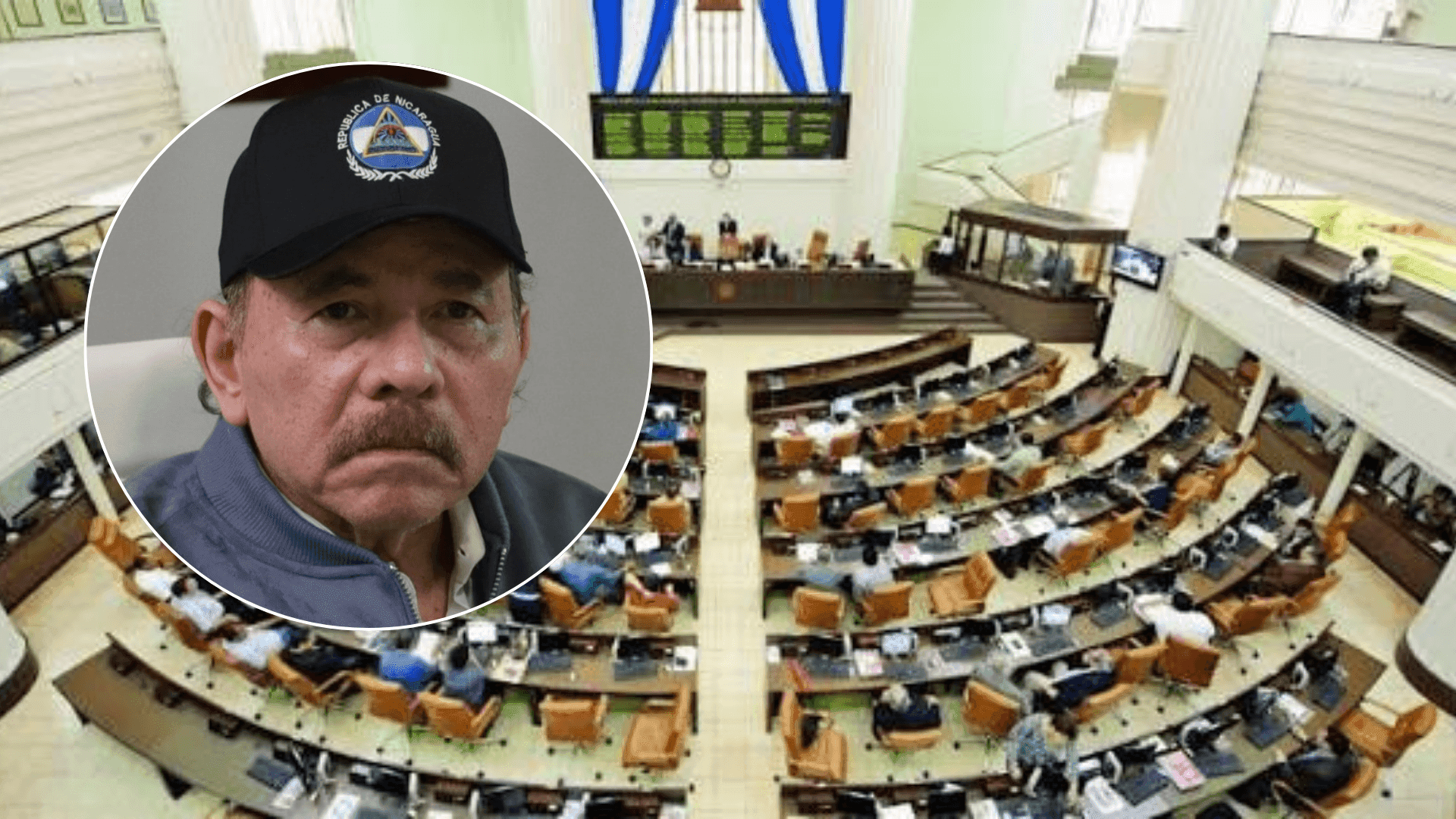 Fotografía de Parlamento de Nicaragua, a petición de Ortega, prepara reformas para prohibir elecciones
